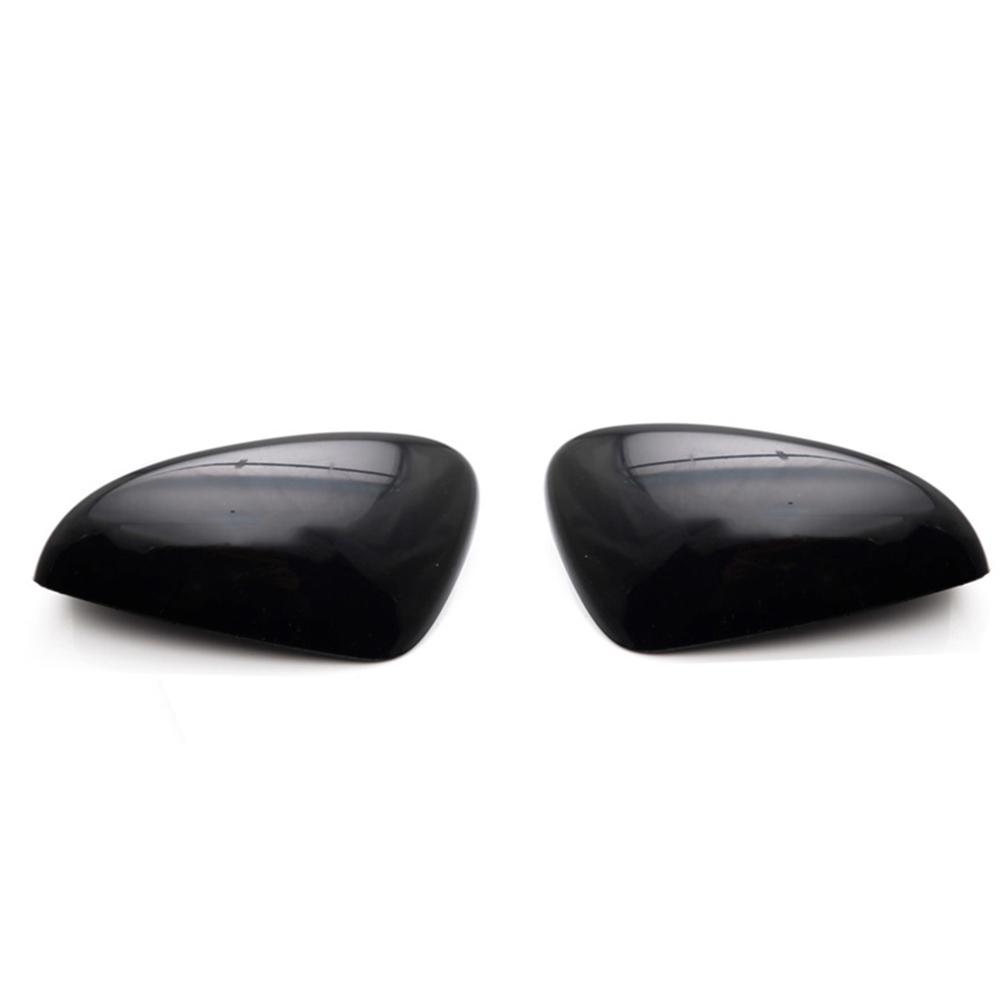 Primer Black Rear View Mirror Cover For 2008-2013 Honda Accord Sedan Coupe