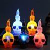 Colorful Halloween Wind Light Scary Atmosphere Electronic Candle Light  Ghost Festival Props