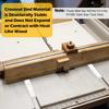 4 Pack Crosscut Sled, Anglecai 3/4" X 3/8" X 17" Miter Bar for Table Saw Crosscut Sled for Table Saw Sled with Predrilled Holes and Screws Table Saw