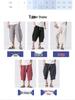 Men's Summer Loose Fit Linen Capri Pants - Solid Color, Plus Size, Chinese Style Casual Trousers
