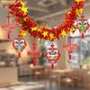 2026 Year of the Horse Spring Festival Wool Streamers - New Style Classroom Ornaments