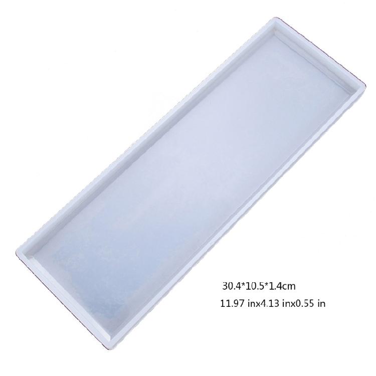 

Rectangle Rolling Tray Molds for Resin Soap Dish Making Casting Craft Gift чистый