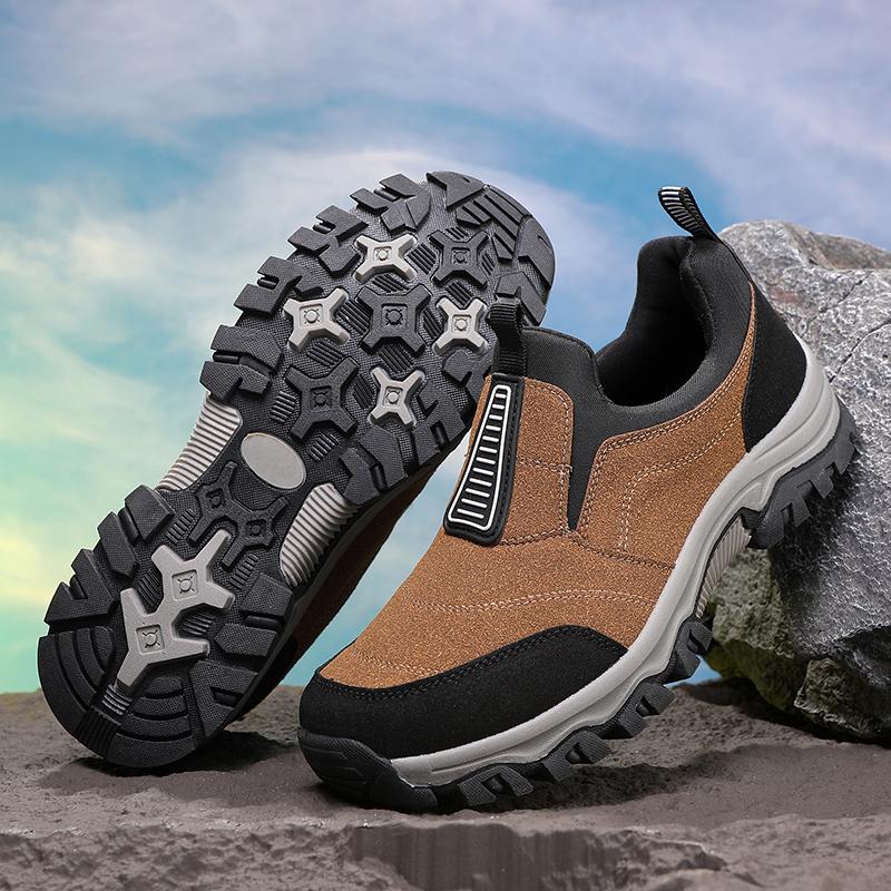 Off-Road Outdoor Shoes Outdoor Travel Hiking Shoes Breathable Men's Shoes Non-Slip Wear-Resistant Soles Comfortable Inner Breathable Upper