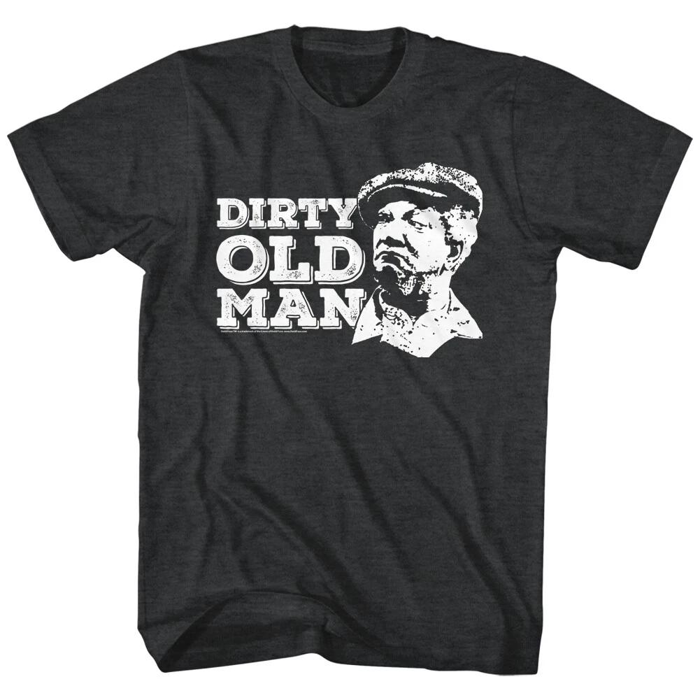 Sanford & Son Funny TV Show Dirty Old Man Men s T Shirt REDD FOXX L