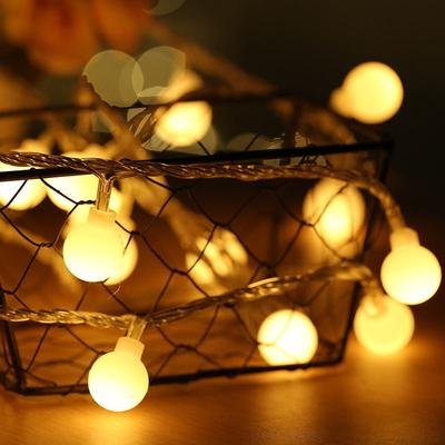 Holiday Light Chain Ball LED String Lighting 3M 6M USB Lamp Bulb Light String Waterproof Outdoor Wedding Christmas Led