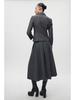2024 Autumn/Winter Minimalist Suit Jacket & High Waist Midi Skirt Set