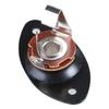 Electric Guitar Jack Output Jackplate Indented Curved Output Socket With Screws