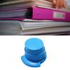 Stapleless Stapler Blue Round High Efficiency Smoothly Portable Needleless Hole Free Stapler for Office School