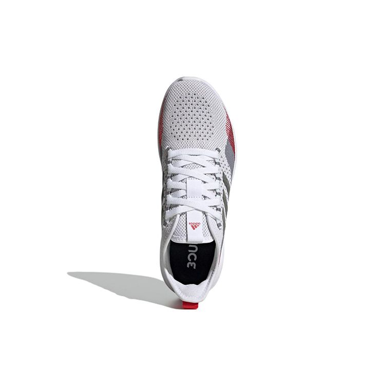 Adidas Fluidflow 2.0 White Red Men Sneakers Footwear-White Grey-Six Grey-Three GW1902