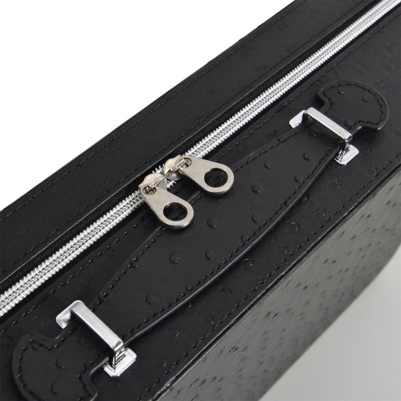 Watch Box Organizer 2/8/12 Slot Watch Case for Men Women Luxury Watch Display Showcase Leather Jewelry Storage Holder