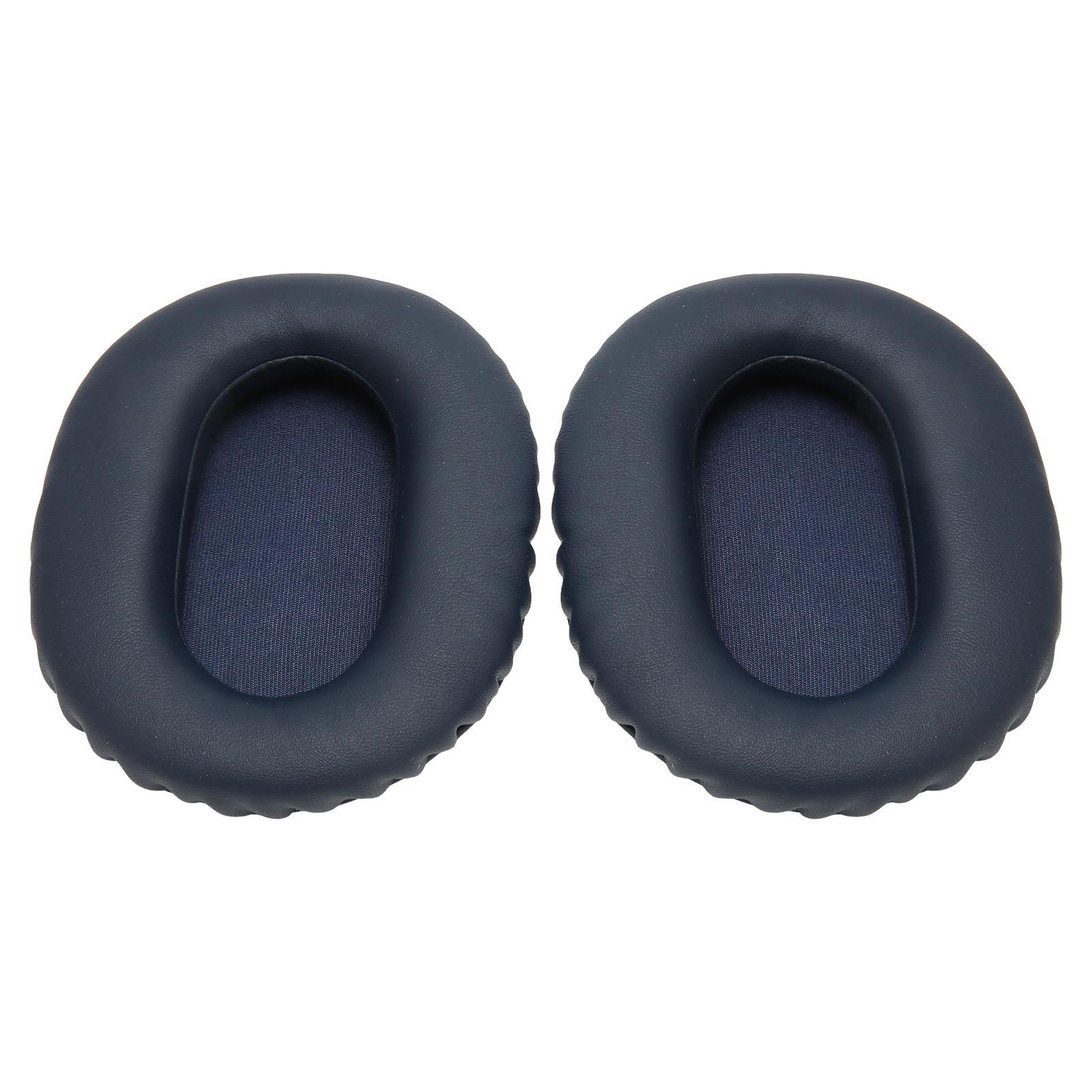 

2pcs Ear Cushions Replacement Soft Protein Leather Noise Isolation Foam Thickened Ear Pads for WH CH710N WH CH720N WH синий