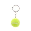 6 Color Key Chain Tennis Ball Metal Keychain Car Key Chain Key Ring sports chain sliver color pendant