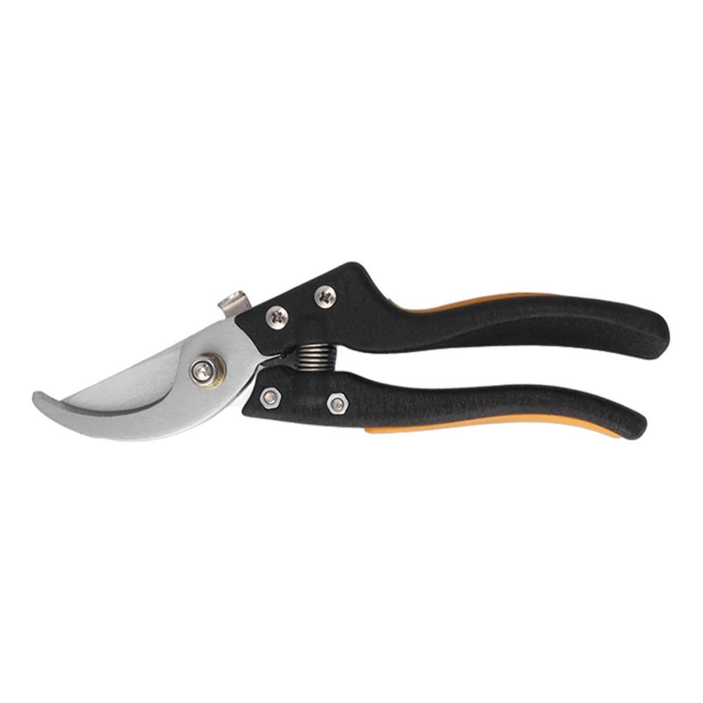 Steel Garden Shears Black and Yellow Gardening Scissors Durable Garden Clippers
