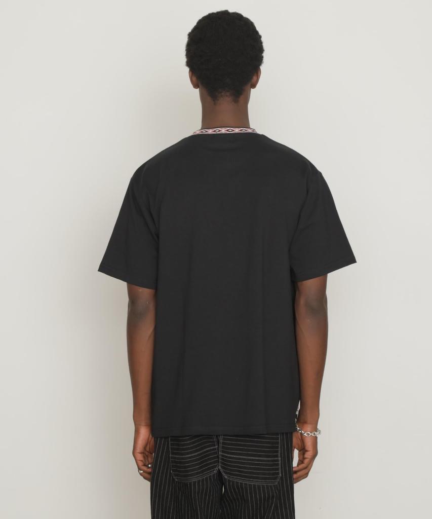 Schott NATIVE RIB SS T-SHIRT, Herren, Größe S, 010, Schwarz, 782-4134024