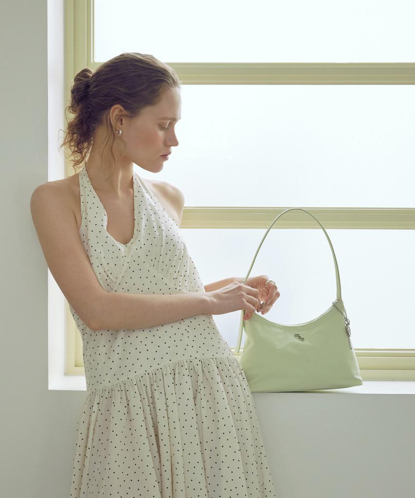 Mucu And Ebony Floaty Bag _ Apple Mint