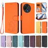 Stylish Leather Phone Case For TCL 605 505 503 502 501 408 406 406S 30 60R K23 K24 K32 K33 Stand Card Slots Holder Wallet Cover
