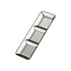 304 Stainless Steel Condiment Dish for Kitchen Dining and Restaurants Rustproof Dipping Bowl Appetizer Plate