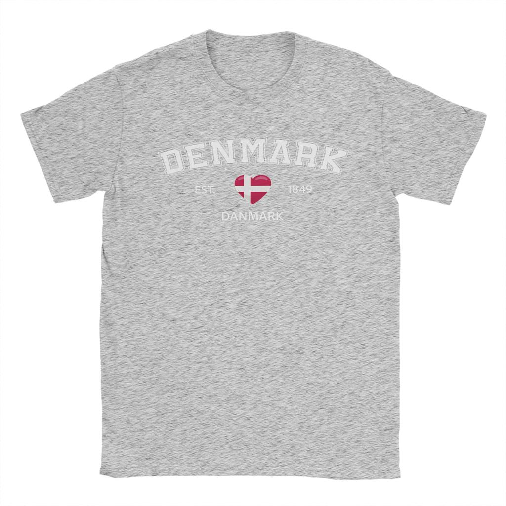 Vintage TShirt Summer Denmark Est 1849 Hip Hop T Shirts 100 Cotton Tshirt for Adult Y2K Casual Hot Sale Short Sleeve Top Tees