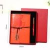 Creative Autumn Leaf Loose-Leaf Travel Journal Set - Custom Retro Diary Notebook