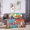 La Fantastica Mondo di Gumball Coperta Morbida Calda Peluche Biancheria da Letto Plaid per Divano Sedia Letto da Viaggio Ufficio Coperta da Letto in Flanella