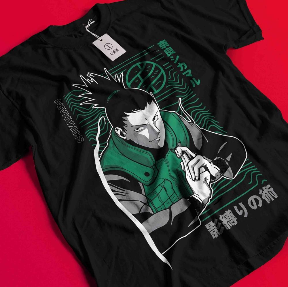 Shikamaru Shirt Naruto Tshirt Asuma T-Shirt Madara Kakashi Itachi Timari Jiraya