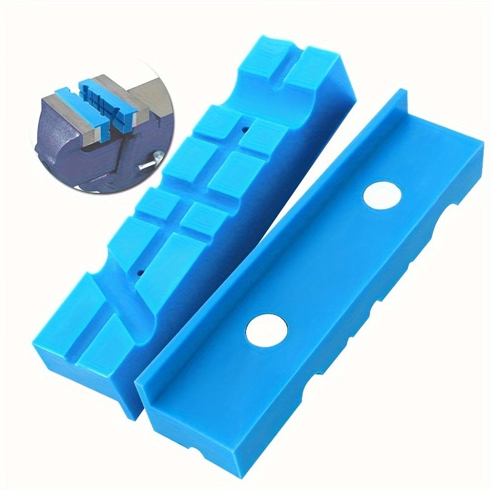 2pcs Magnetic Universal Table Vise Pliers Set with Non-slip Padding, Protective Cover, and Soft Accessories