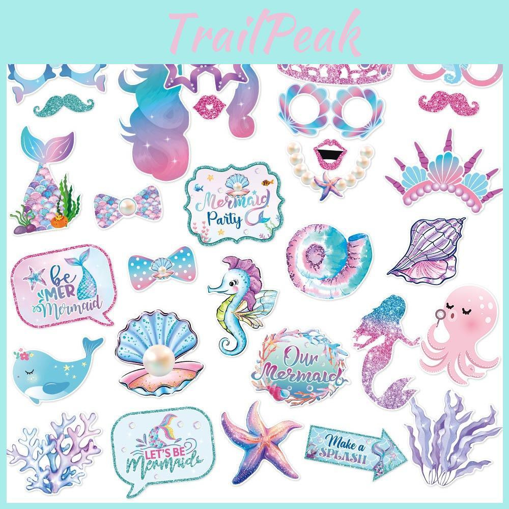 Party Themed Mermaid Supplies Photo Props For Birthdays And Party Shoots Photo