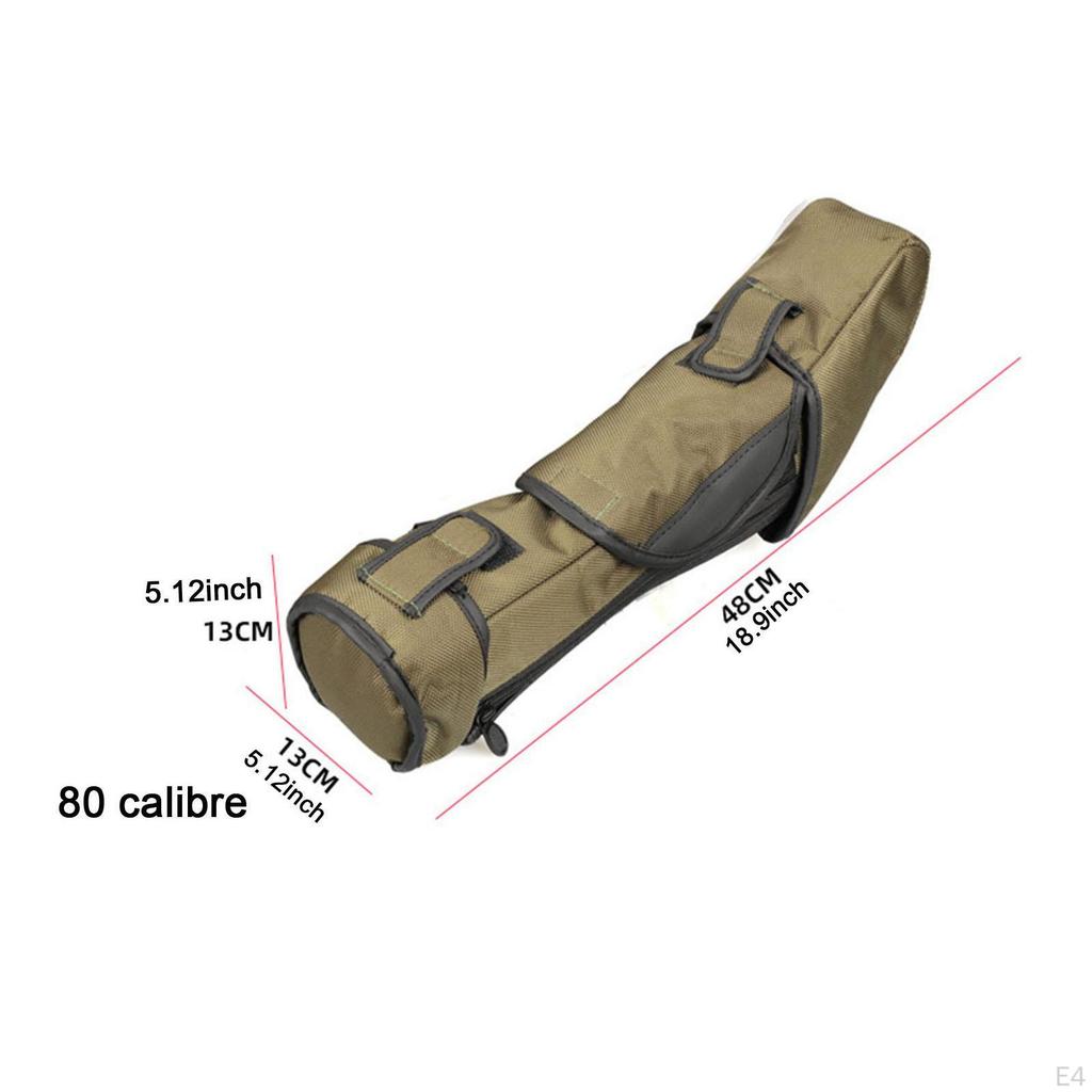 Bird Watching Telescope Bag Scope Case,Sturdy,Nylon Padded Thicken Portable Carrying Case for