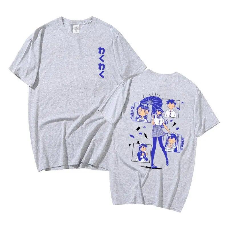 Anime Komi Shouko Komi-san Wa,Comyushou Desu trička Unisexga Komi Can't Communicate Tričko Unisex Dámské Unisexga Roztomilé tričko Kawaii