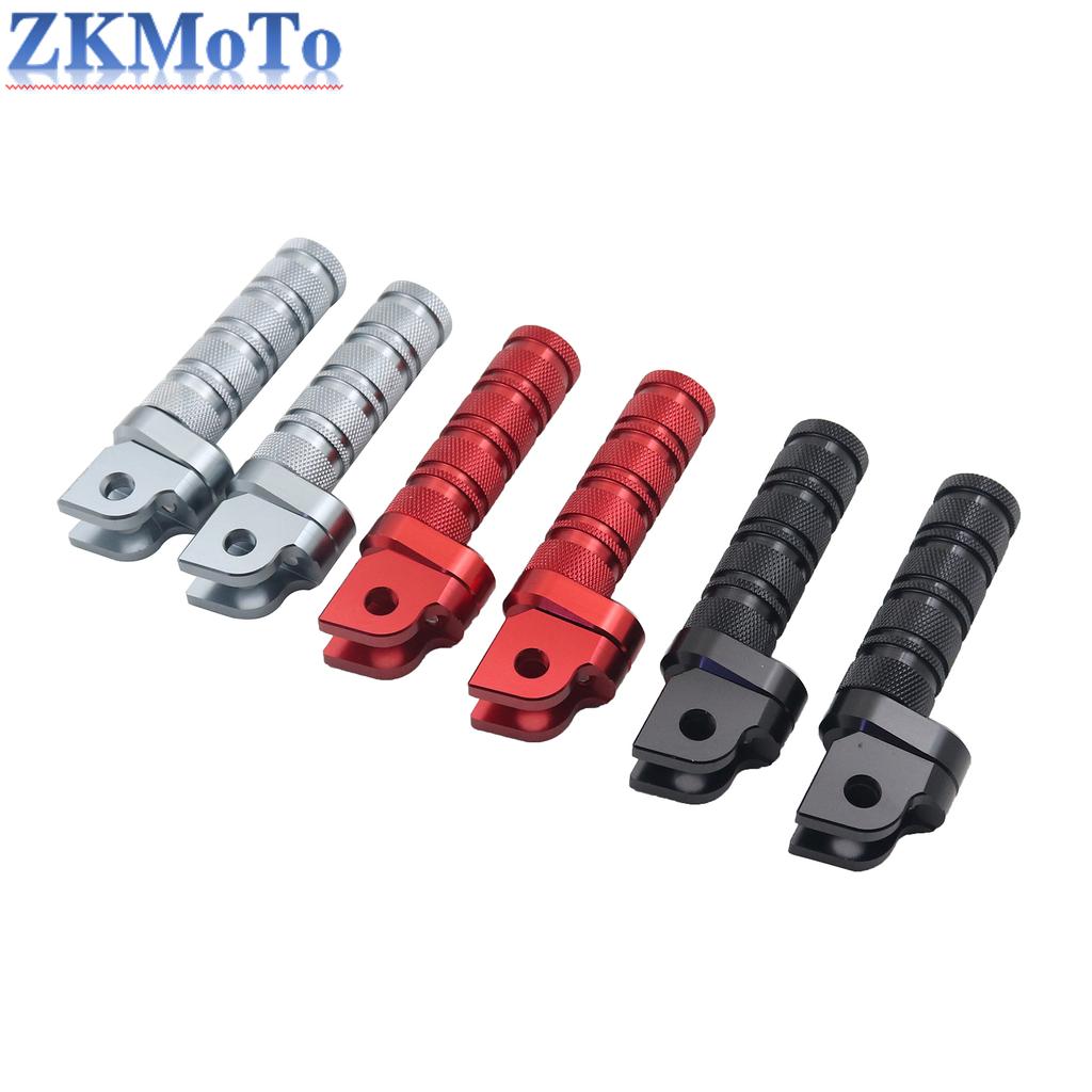 Motorcycle CNC Pedal Foot Pegs FootRest Footpegs For Yamaha MT10 MT09 MT07 MT03 MT25 For Honda CB CBR 125R 250R 300R 400R 500R