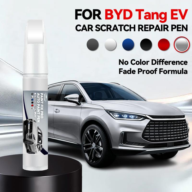 

For BYD Tang EV 2018-2025 D40 Paint Repair Pen Touch Up Scratch Remover DIY Auto Accessories Black White Gray Silver Blue Red срібний