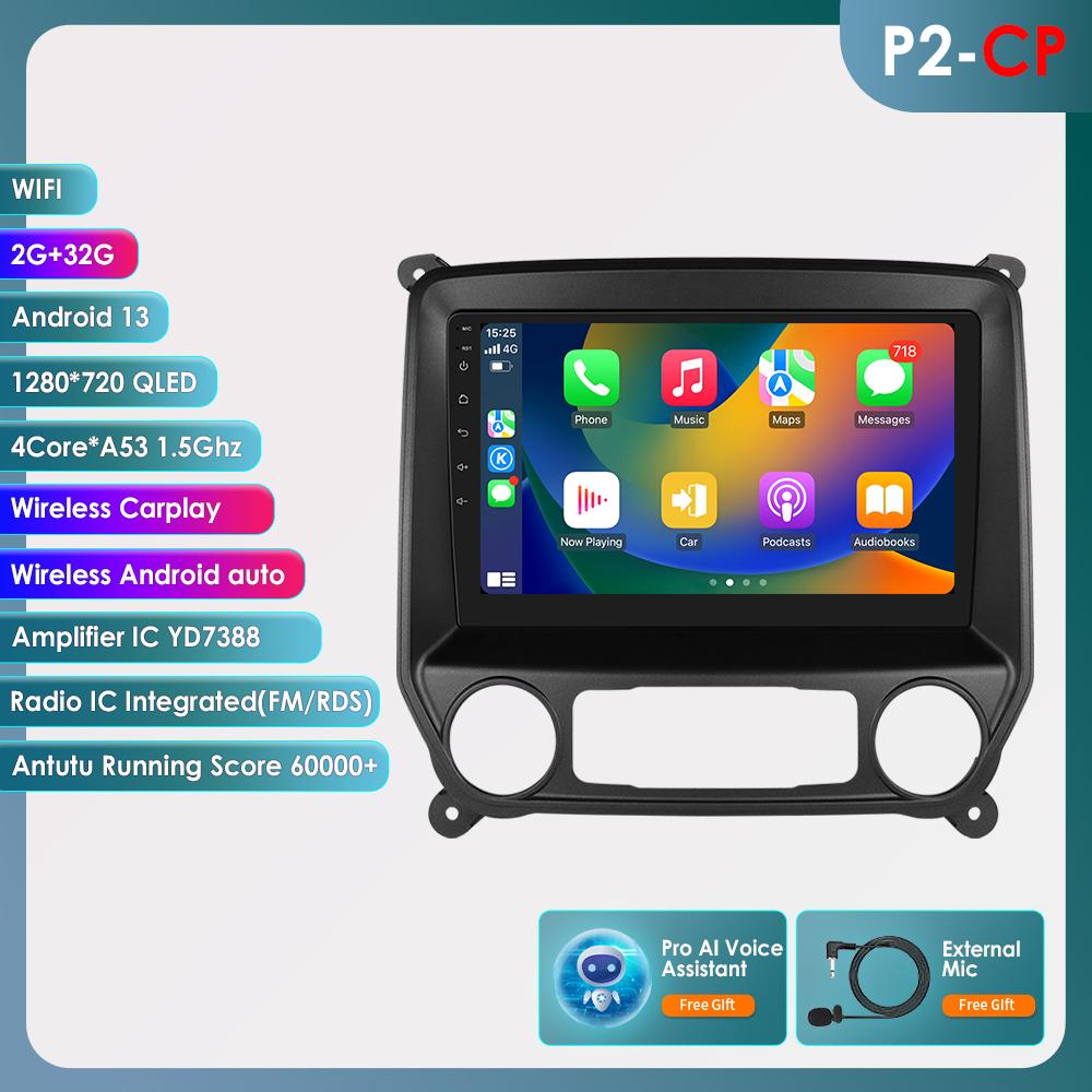 

4G Carplay 10,1 дюйма 2 Din Android Автомобильная радиостанция GPS для SKODA Yeti 5L 2009-2014 Навигация Мультимедийный плеер 2din Авторадио Стерео Интеллектуальный экран HC2CP 4Core 2G 32G AI