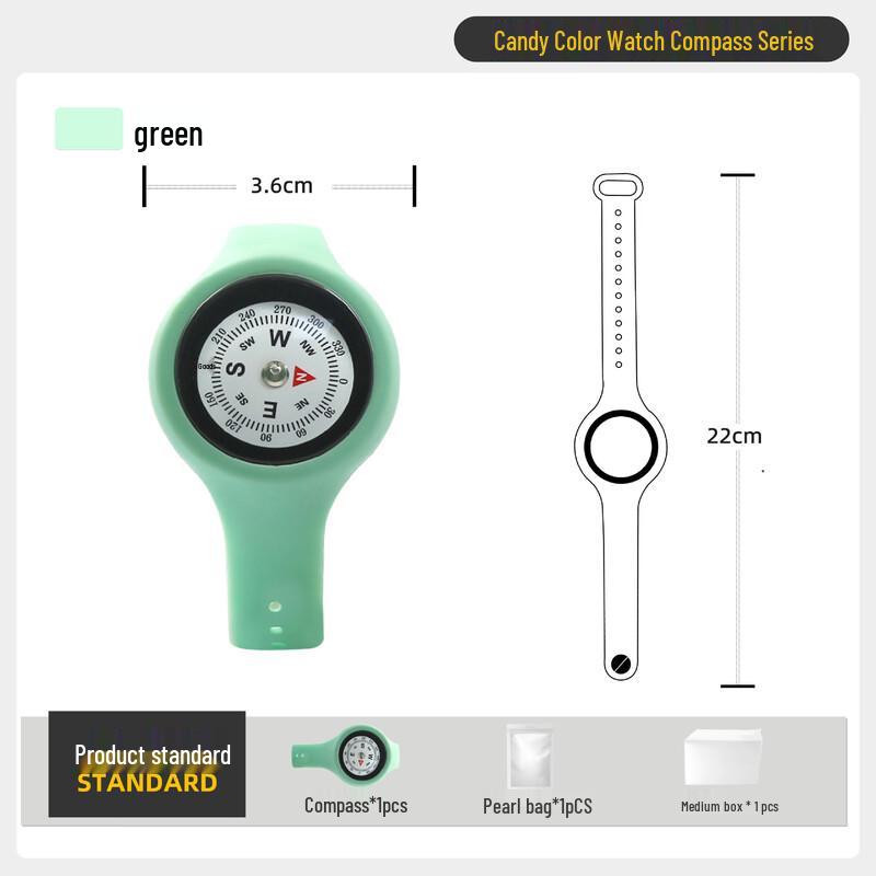 De Rui En High-Precision Wristband Compass 3-Pack