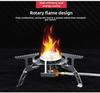 Portable Windproof Camping Stove with Electronic Ignition