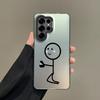 Color Phone Case For Samsung Galaxy S26 S25 S24 S23 S22 Ultra S20 S10 S21 FE 5G Plus Silver IMD Cover Cute Matchstick Propose
