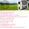 TOTEN OLED 6x21 Hunting Laser Rangefinder 1000m Distance Meter Angle Measure Monocular Tester High Precision Golf Range Finder