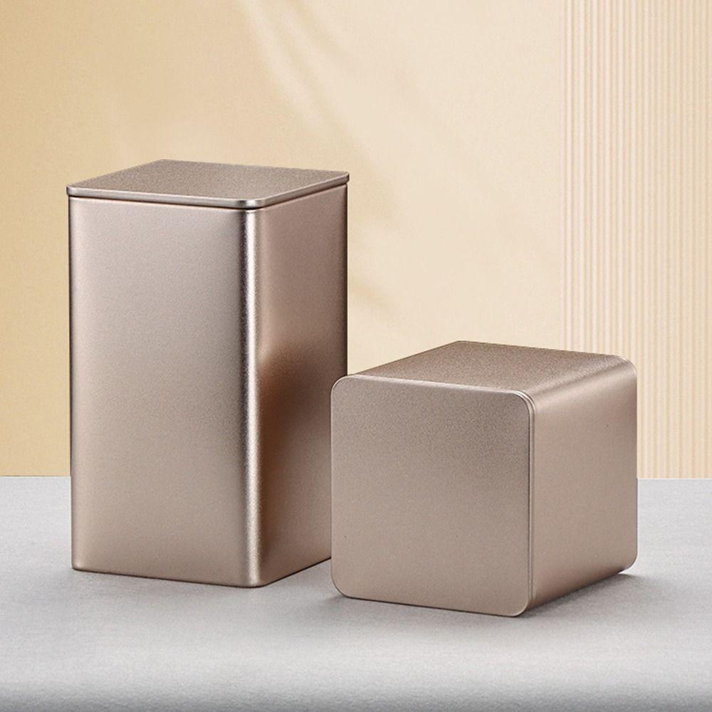 Plechová čajová dóza Velkokapacitní Uzavřená Nádoba na čaj Vysoce kvalitní Plechovka na čaj pro Domov a Cestování