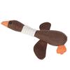 Funny Dog Squeaky Goose Durable Chew Toys Dog Cat Play Interactive Toys Pets SuppliesCoffee Color