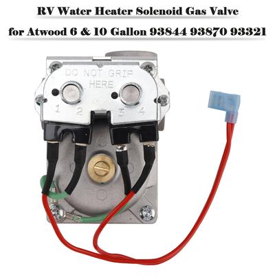 Válvula de Solenoide de Gas para Calentador de Agua de Autocaravana Atwood de 6 y 10 Galones 93844 93870 93321