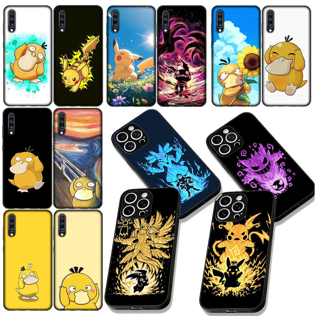 P-Pikachus P-Pokemons Psyduck Cover for Motorola Moto Edge 50 30 Fusion 40 NEO Ultra Pro G22 G23 G20 G35 G84 G13 G53 Case