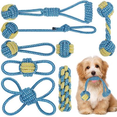 ETACCU Dog Rope Dog Rope Dog Dog Chew Pet Stress Teething Rope String Suitable for Dog Dog Exercise Relief Set for Small Dogs Toys, Toys, Toys, Toys,