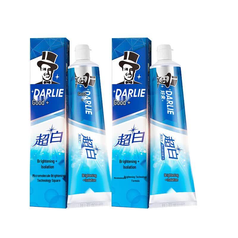 Darlie Super White Fluoride Toothpaste 2 x 140g