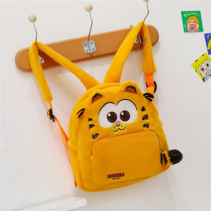 Cute Soft Girl Student Backpack Sweet Cartoon Plush Bag Lolita Girl Children's Backpack