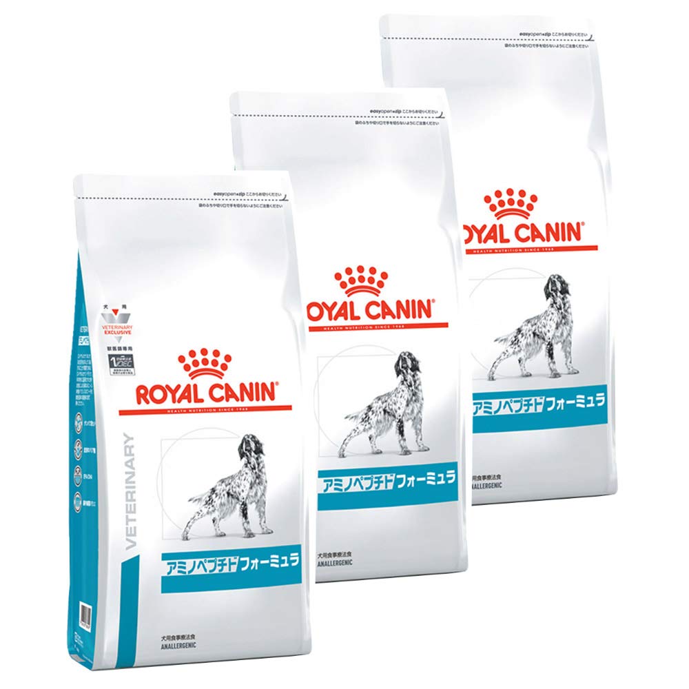 

из 3 Royal Canin Диетический корм для собак Amino Peptide Formula 1 кг [Набор пакетов]