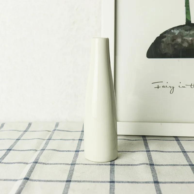 1pc-Nordic Plastic Vase Simple Small Fresh Flower Pot Storage Bottle for Flowers Living Room Modern Home Decorations Ornaments