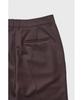 YOUTH Flared Wool Trousers - Brown