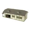 Sankei Nostalgic Diorama Series Station Building H Papercraft 1/150