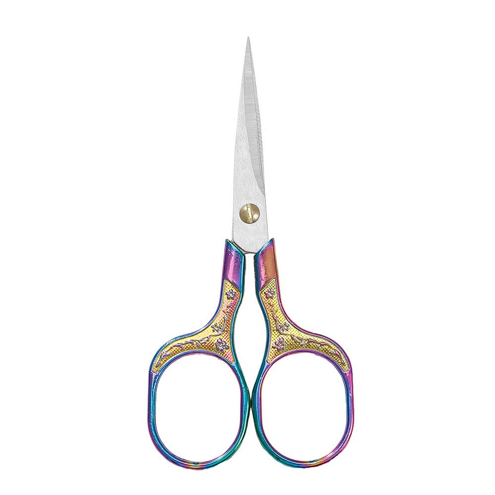 1Pc Sewing Scissors Stainless Steel Retro Embroidery Tailor Scissors Dressmaker Shears Fabric Cutter Diy Sewing Accessories
