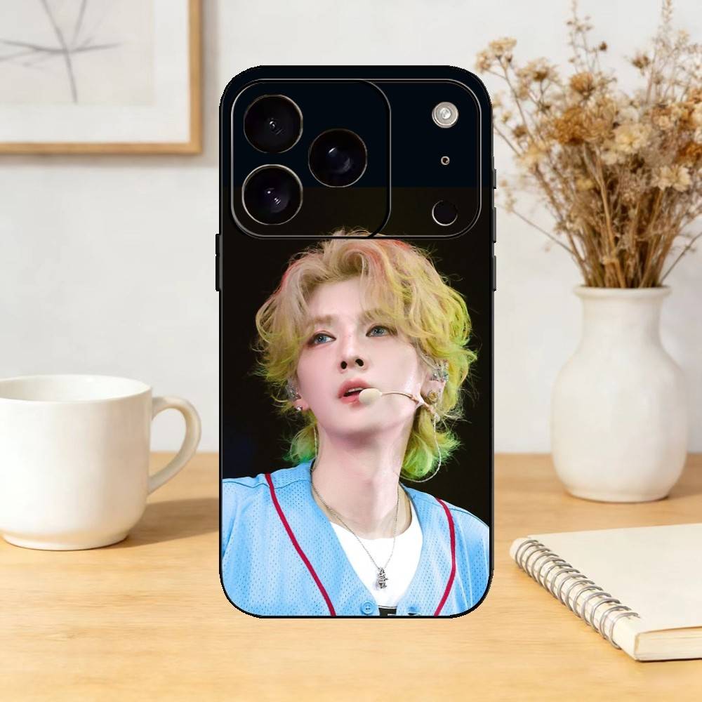 Lu Han Phone Case Silicone black Soft For IPhone 17,16,15,14,13,12,11,SE,Plus Pro Max