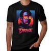 T-shirt con Illustrazione Drive Unisex T-shirt Cotone 100% T-shirt Unisex Alta Qualità Marca di Lusso T-shirt